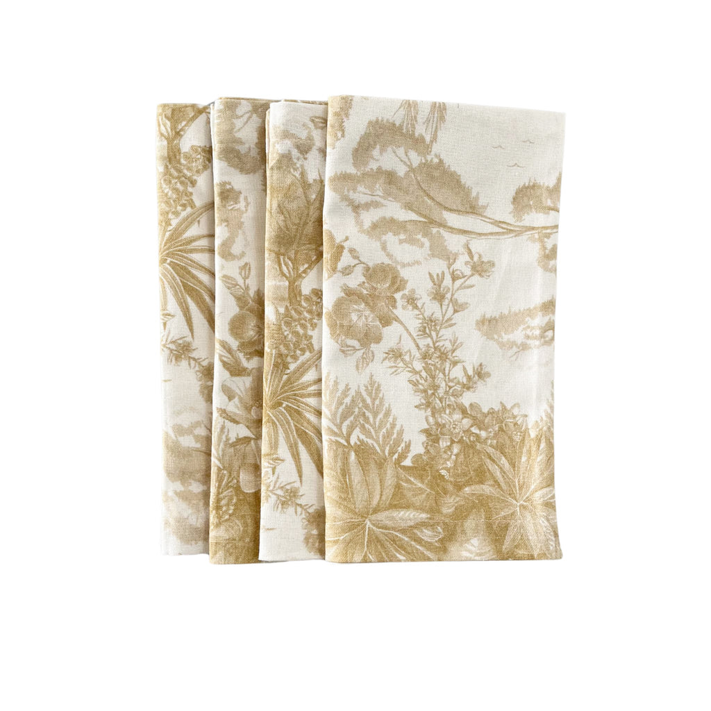 Buy Luxe Cushions & Linens - Avignon Toile Napkin Set (Set of 4) - By Luxe & Beau Designs 