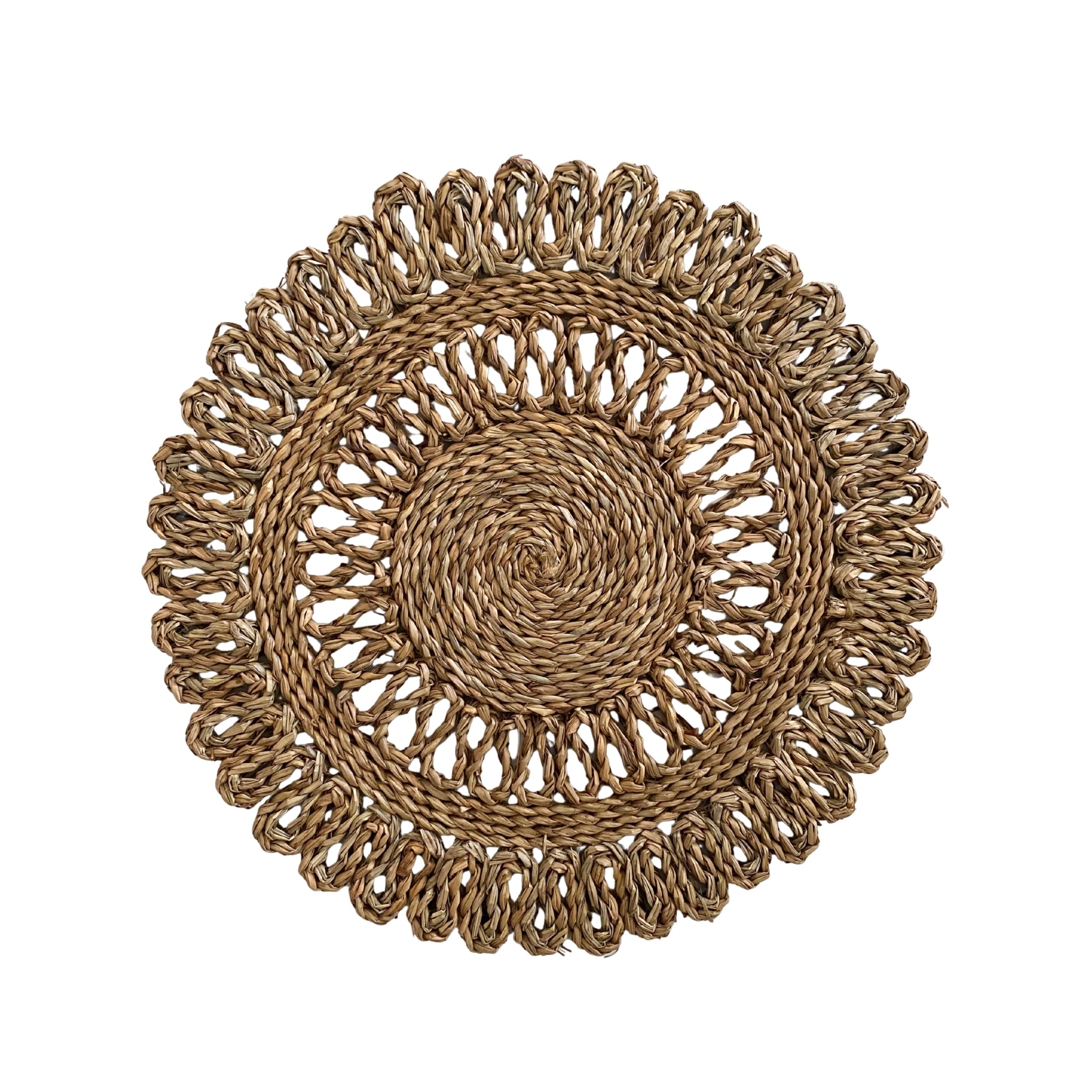 Natural Seagrass Placemat (Set of 4) - LUXE AND BEAU