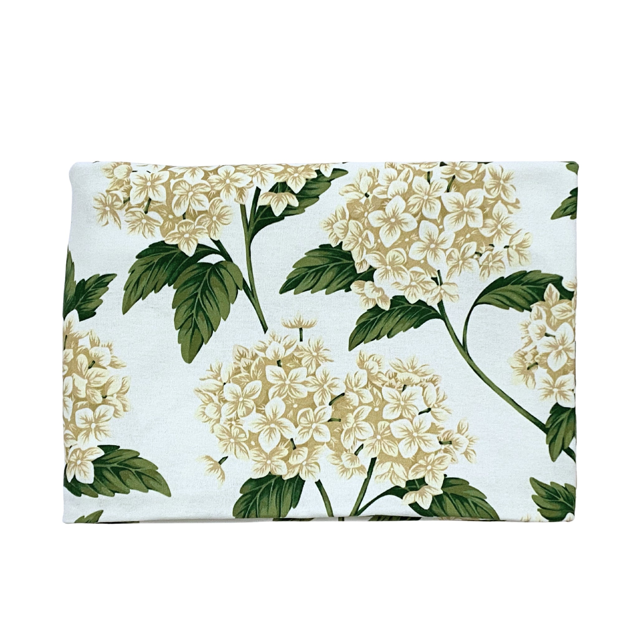 Cream Hydrangea Table Cloth - LUXE AND BEAU