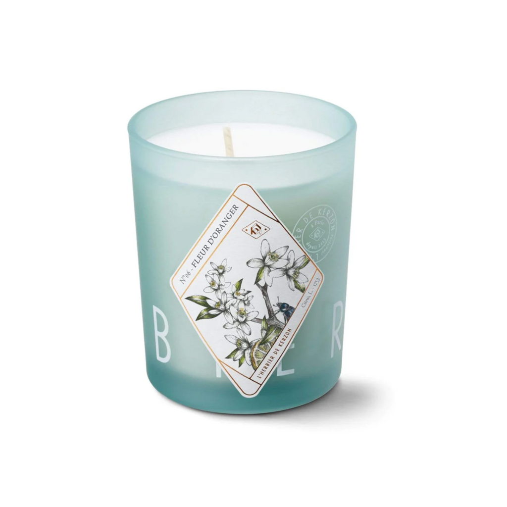 Buy Luxe Cushions & Linens - Kerzon Fleur d'Oranger Candle - By Luxe & Beau Designs 