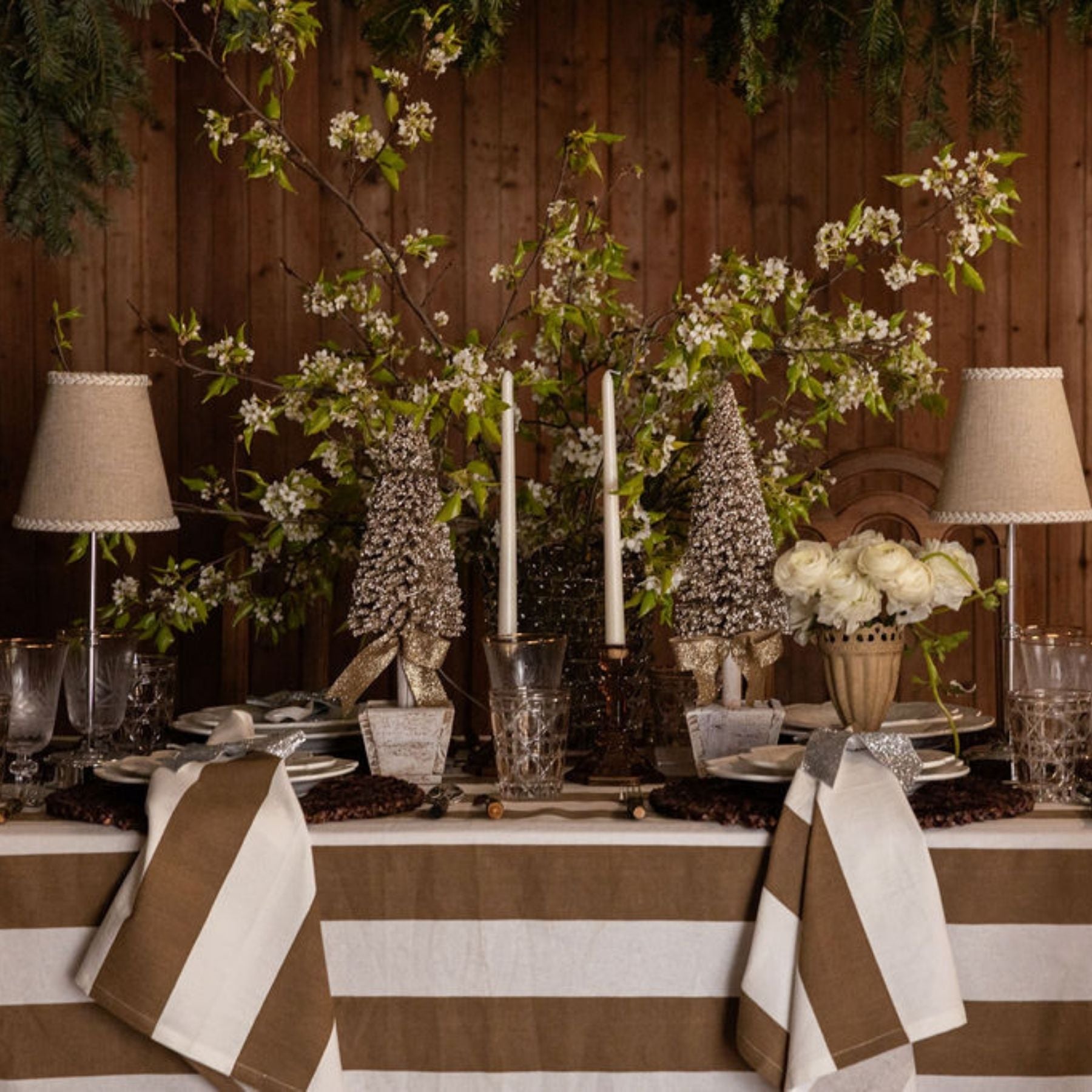 Natural Braided Trim Lamp Shade - LUXE AND BEAU