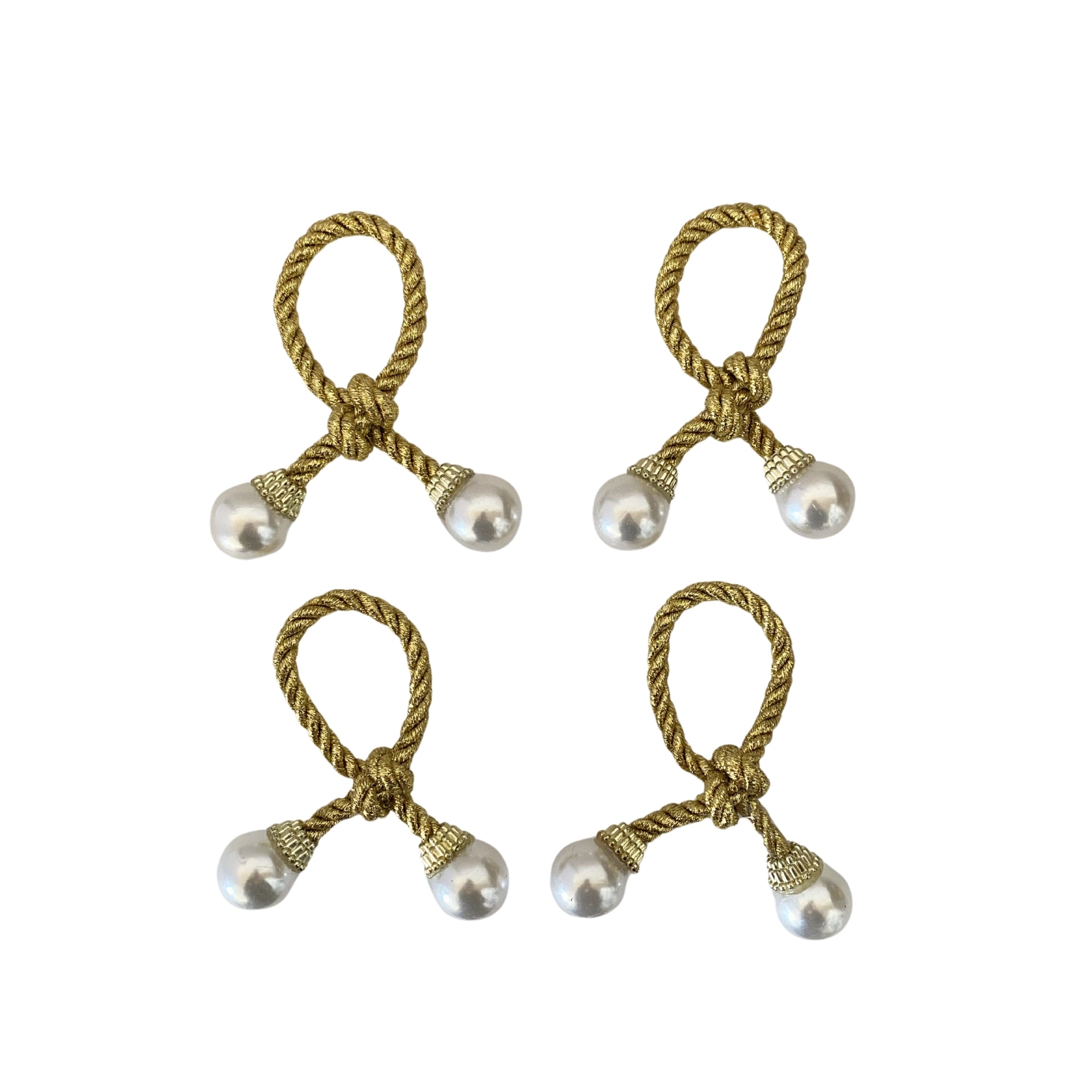Pearl Napkin Ring (Set of 4) - LUXE AND BEAU