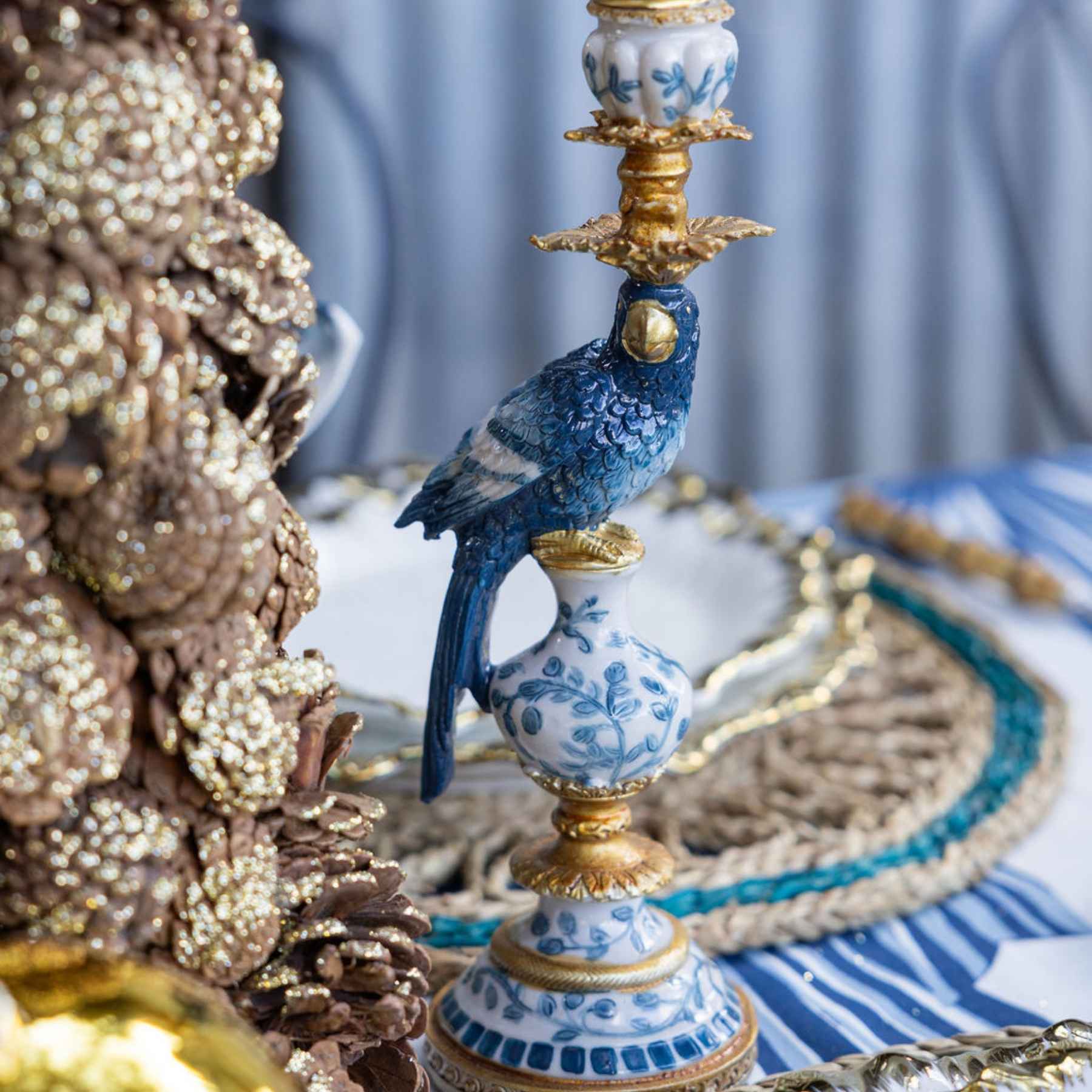Brigitte Blue The Parrot (Set of 2) - LUXE AND BEAU