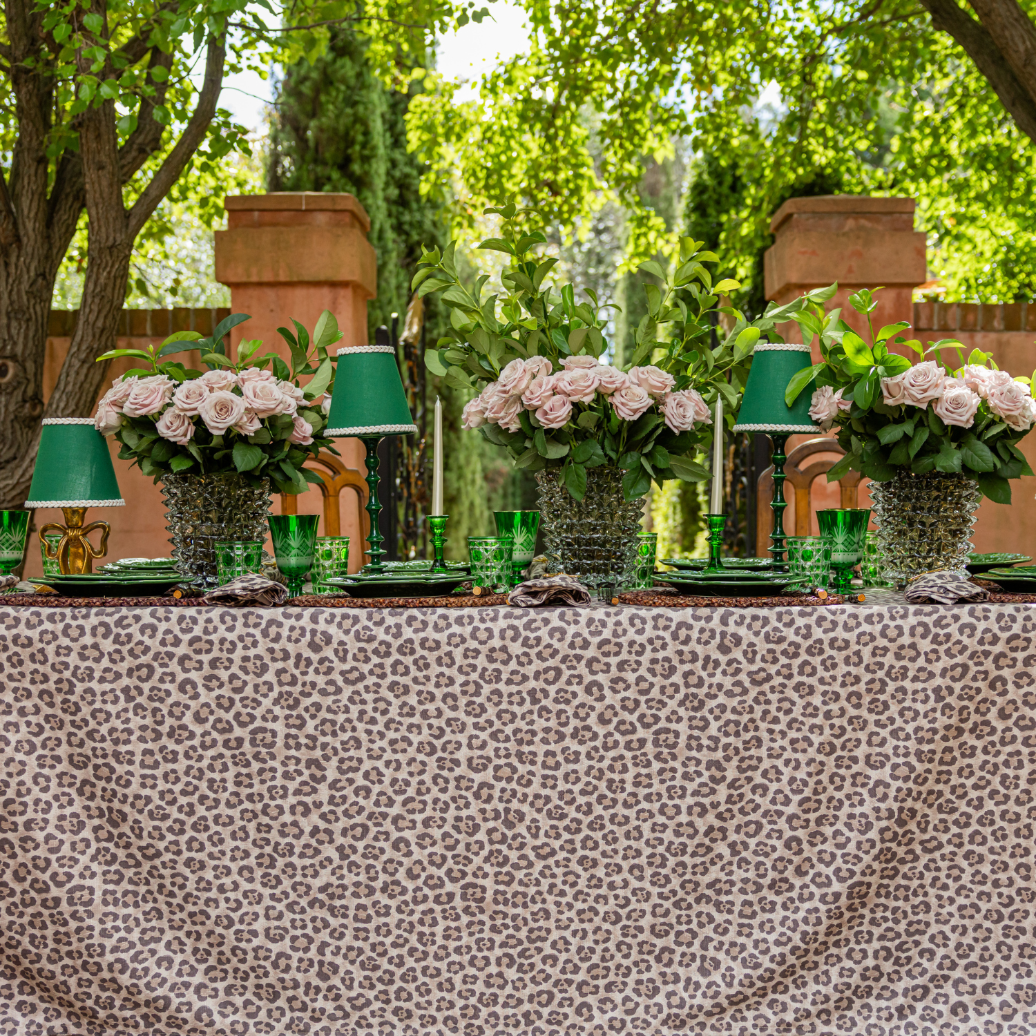 Signature Leopard Napkins (Set of 4) - LUXE AND BEAU