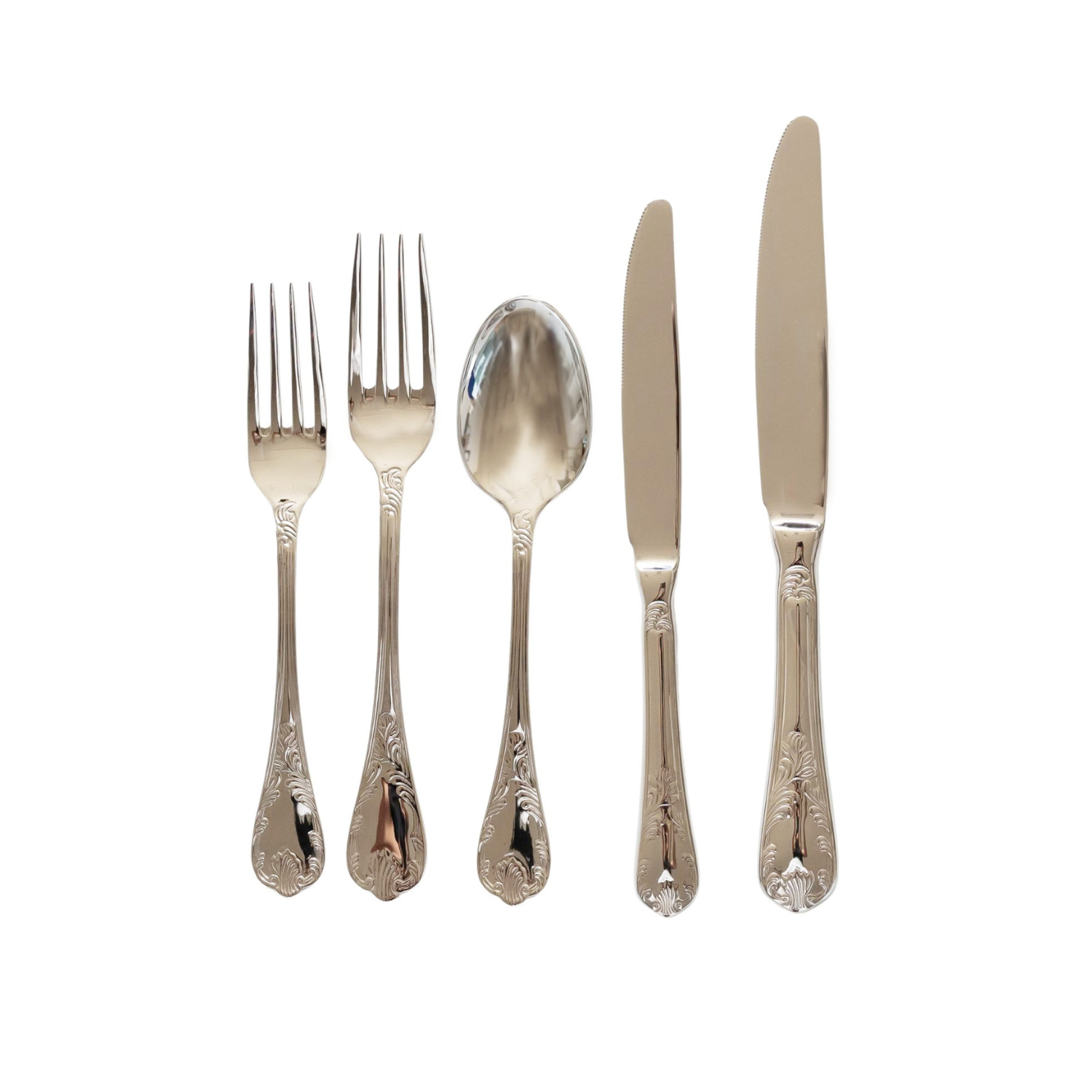 Signature 5pce Cutlery Set - LUXE AND BEAU