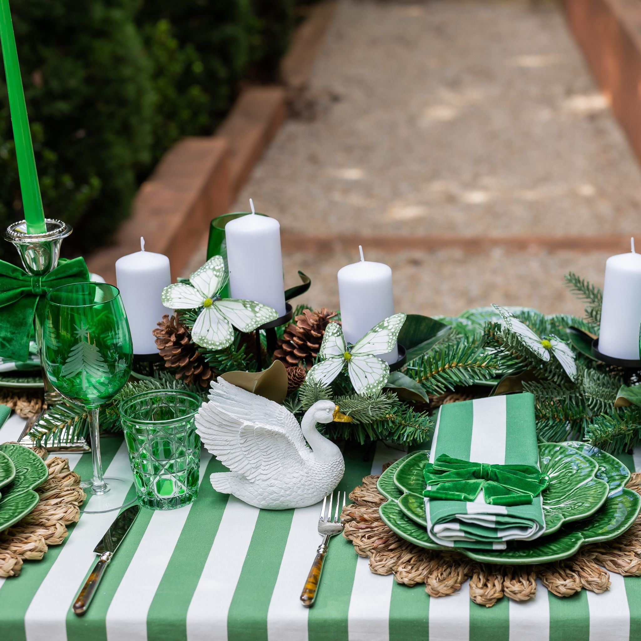 Green Cabbage Starter Plate - LUXE AND BEAU