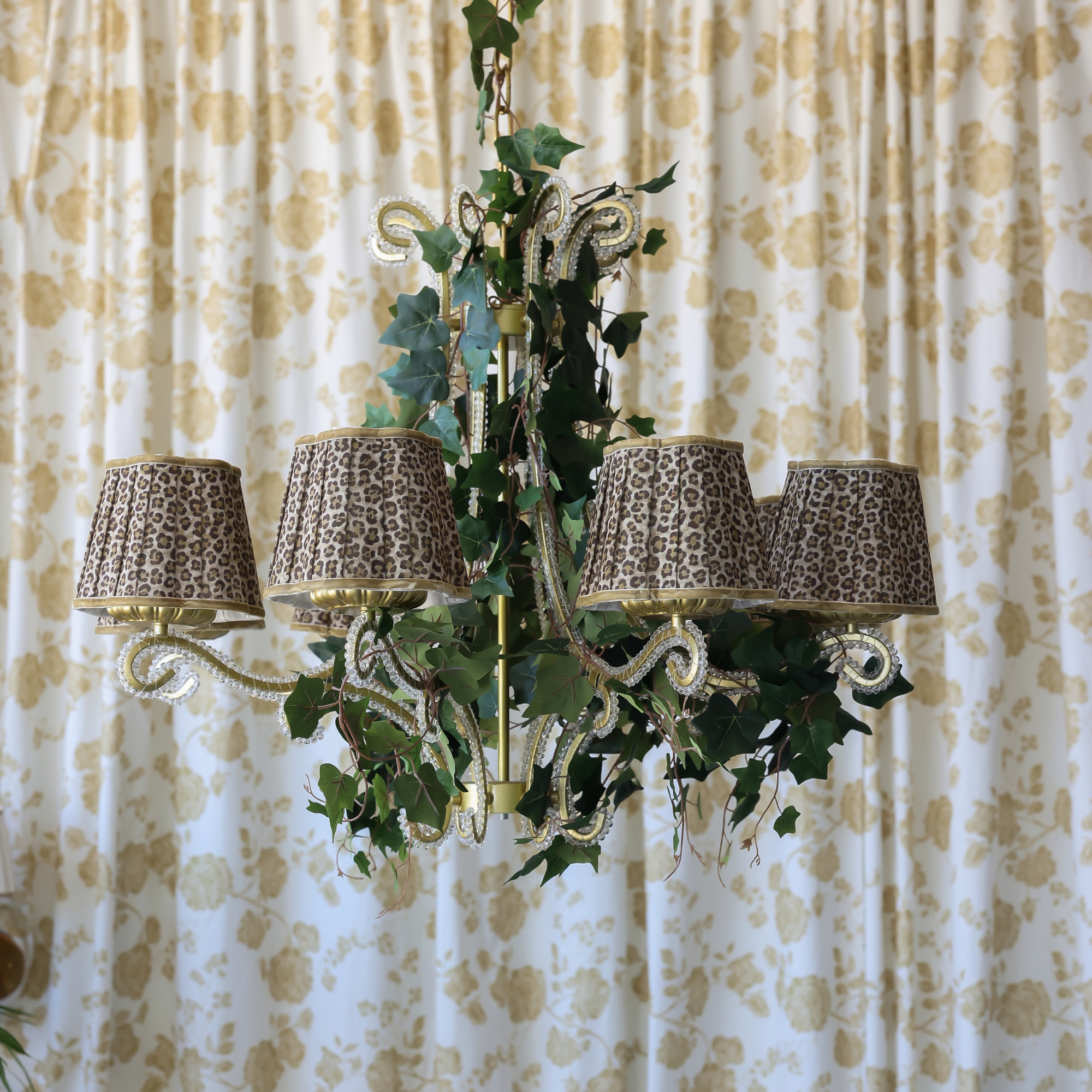 Leopard Scallop Lamp Shade - LUXE AND BEAU