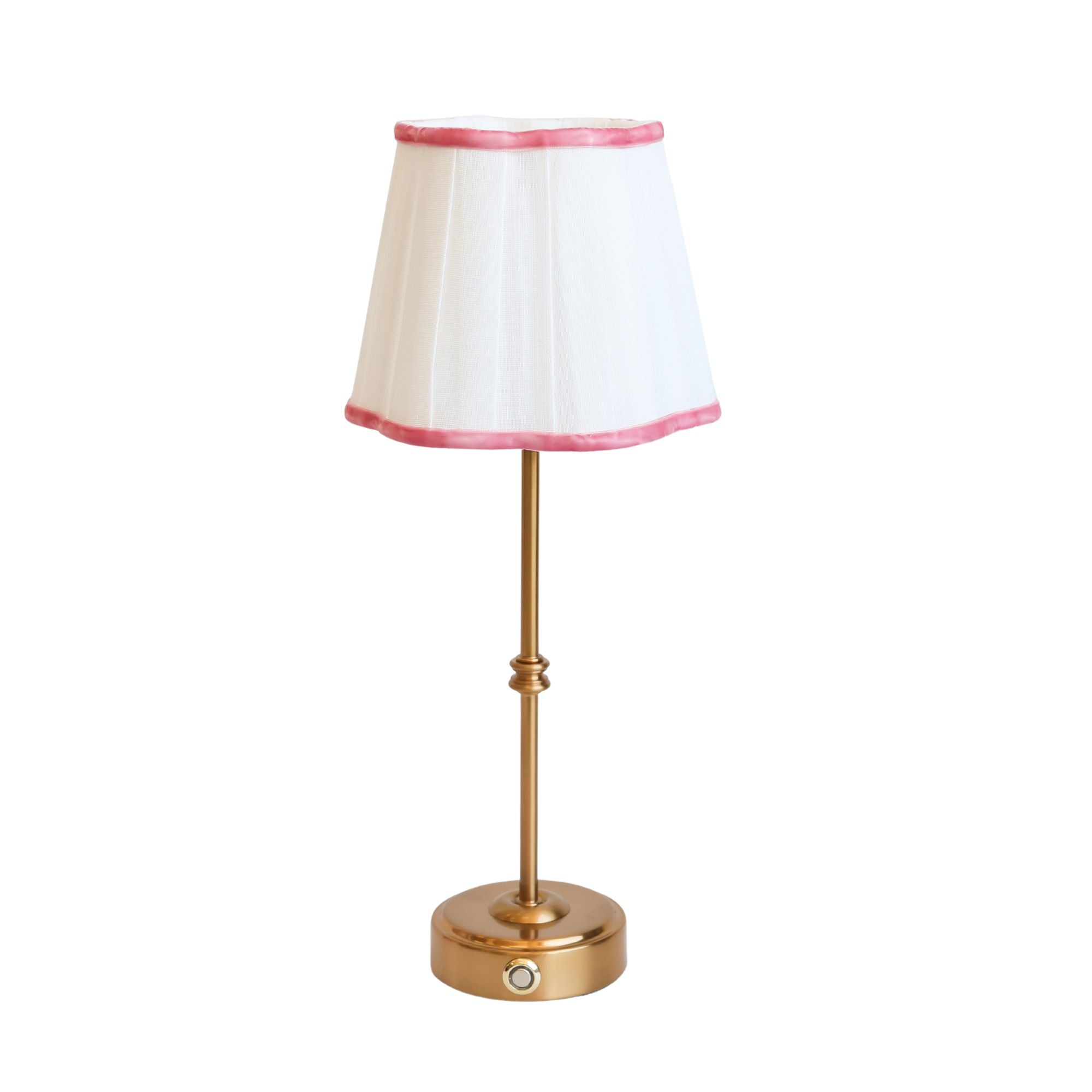 Hot Pink Scallop Lamp Shade - LUXE AND BEAU