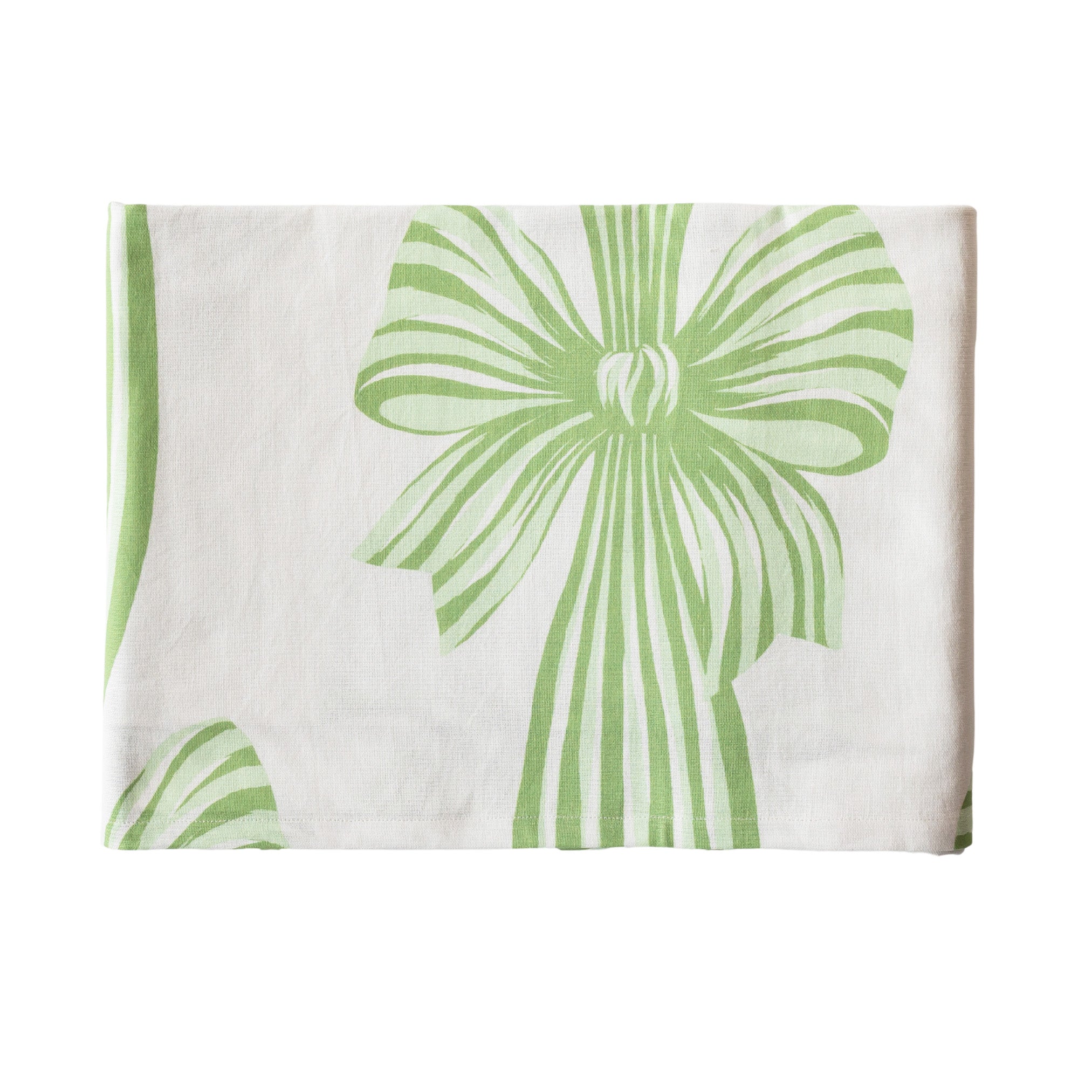 Grace Bow Pale Green Table Cloth - LUXE AND BEAU