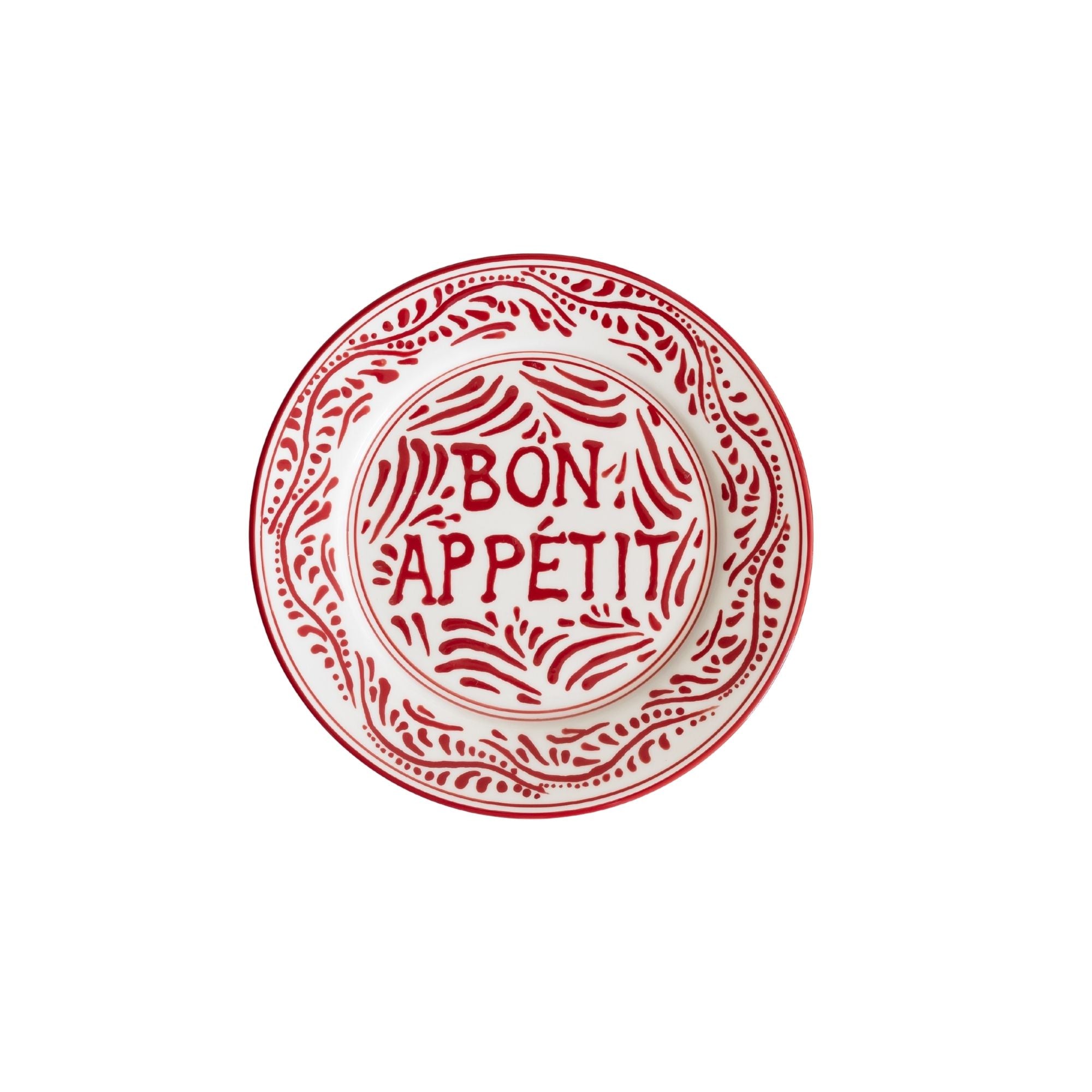Rouge Bon Appetit Starter Plate - LUXE AND BEAU