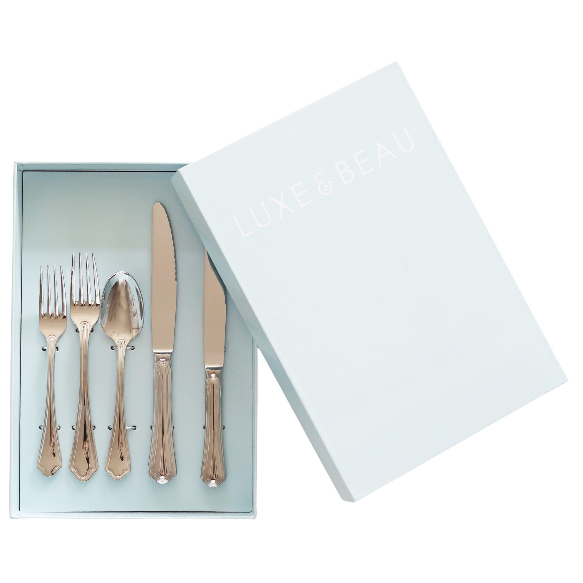 Classic 5pce Cutlery Set - LUXE AND BEAU