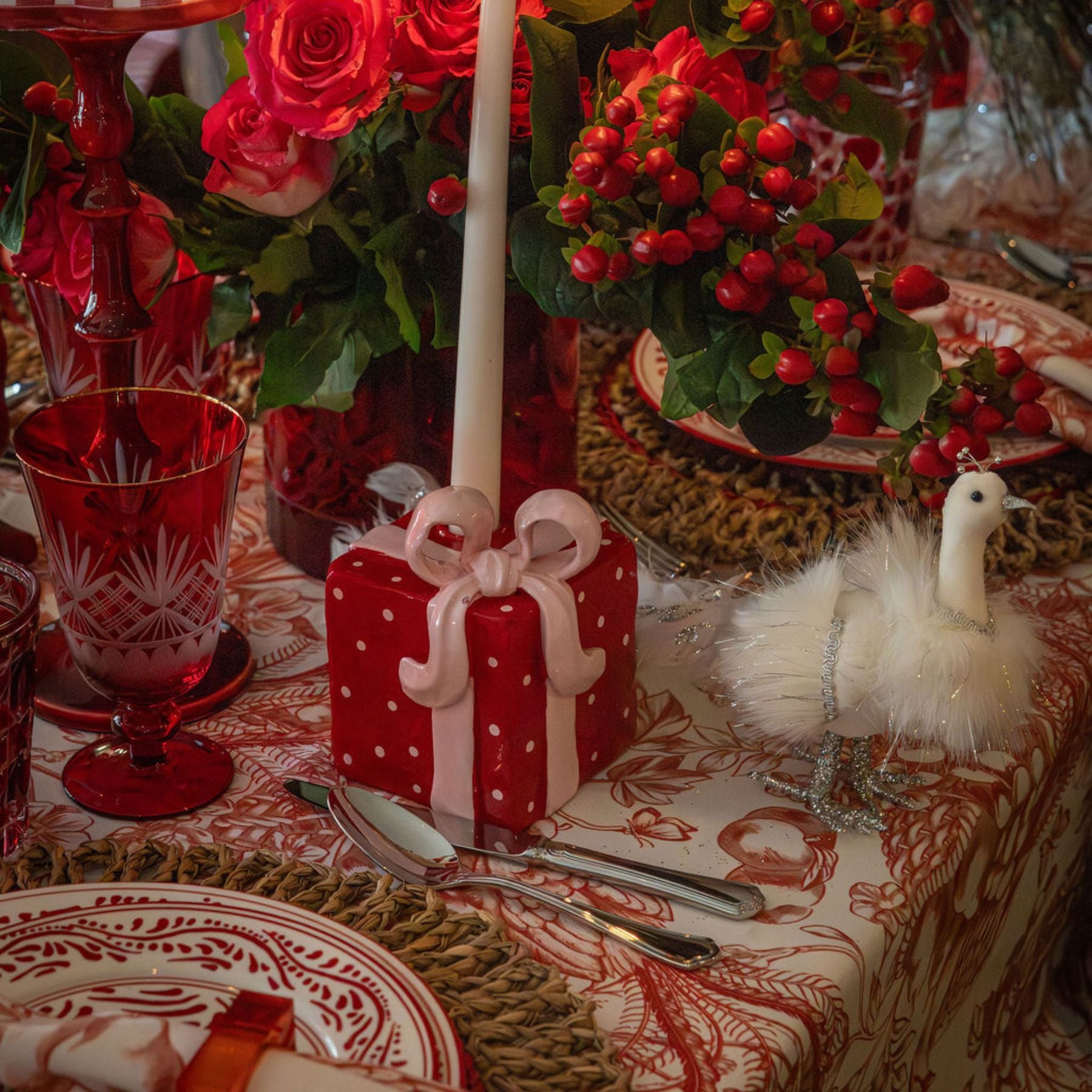 Cleo The Peacock (Pair) - LUXE AND BEAU