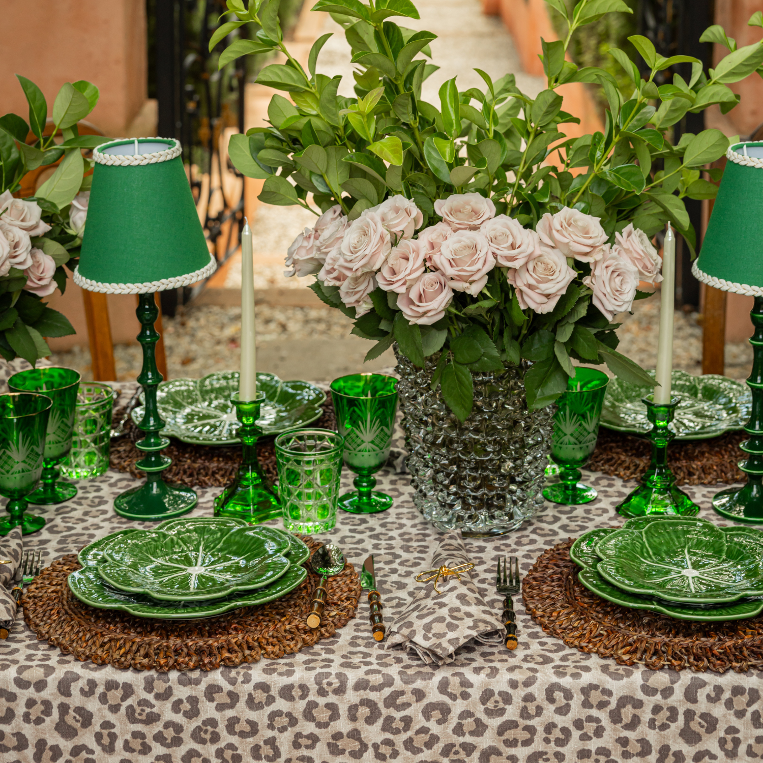 Signature Leopard Napkins (Set of 4) - LUXE AND BEAU