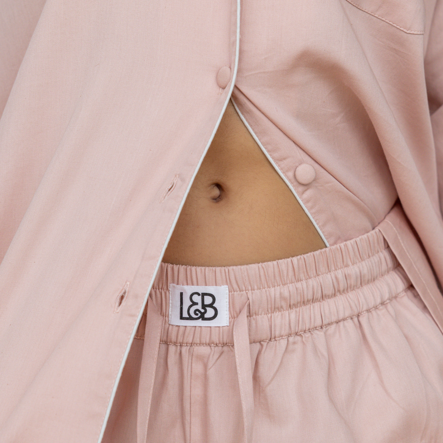 Rose Heirloom Lace Long Sleeve Pyjama Set - LUXE AND BEAU