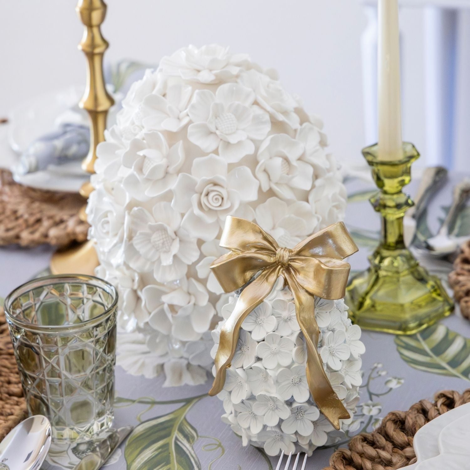 Bow & Daisy Egg (Set of 2) - LUXE AND BEAU