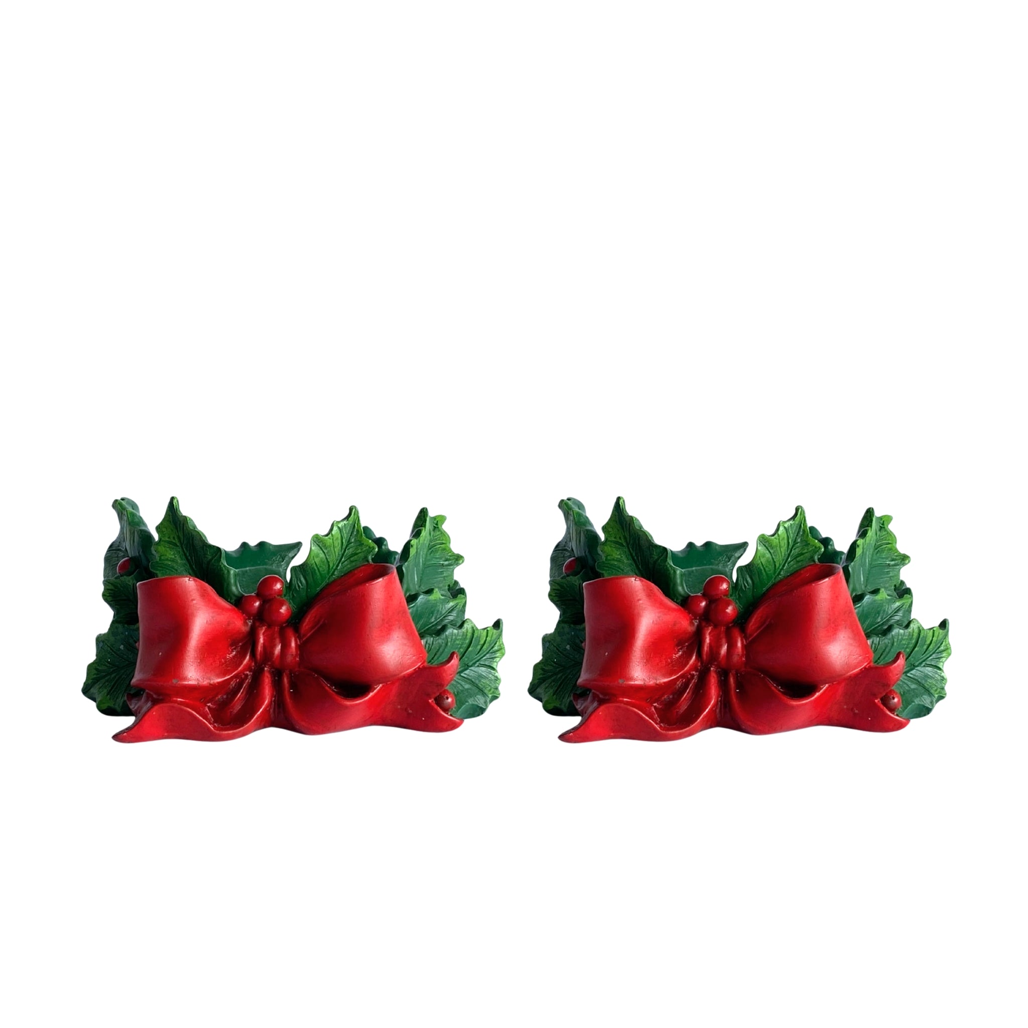 Holly Candle Holder (Set of 2) - LUXE AND BEAU