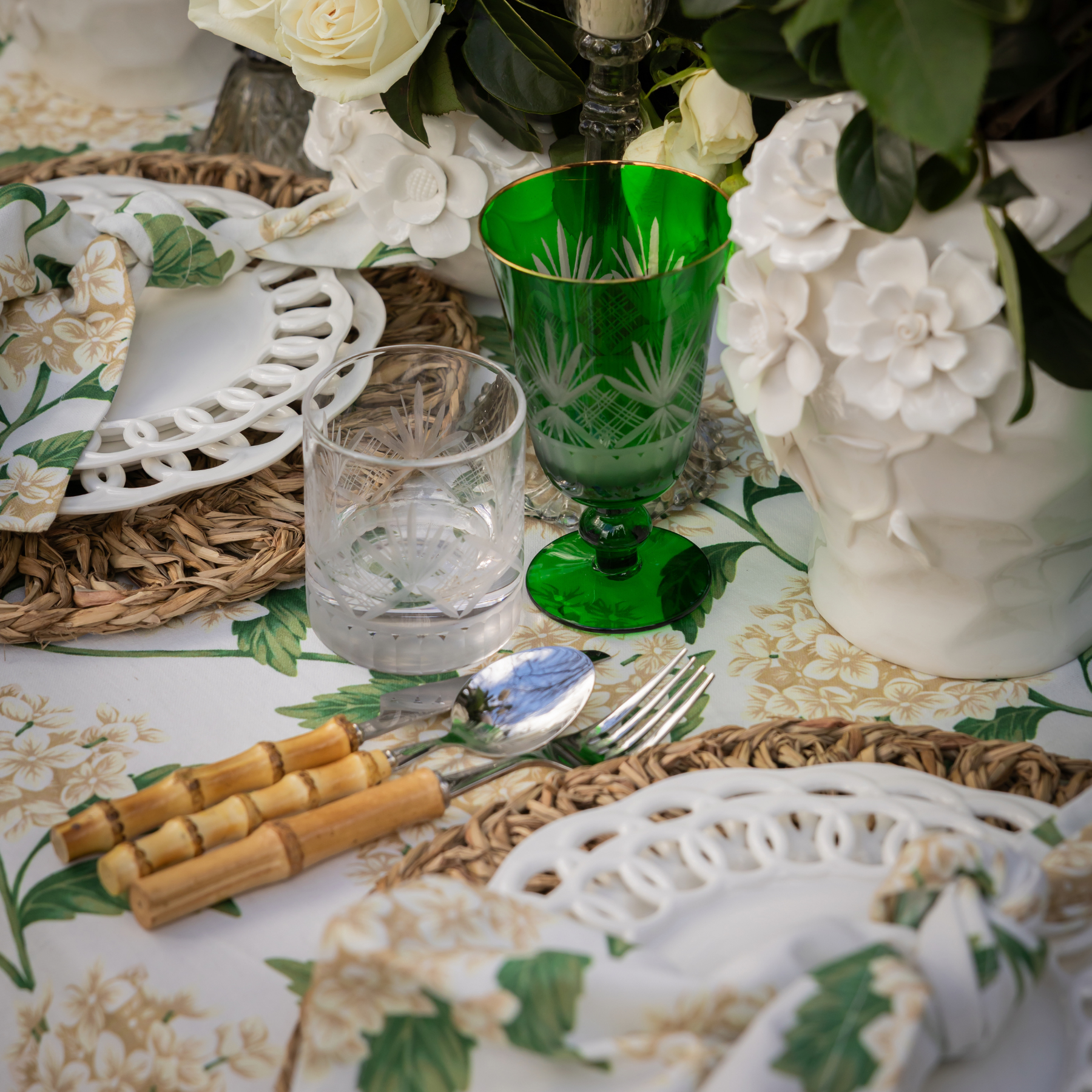 Bamboo 5pce Cutlery Set - LUXE AND BEAU