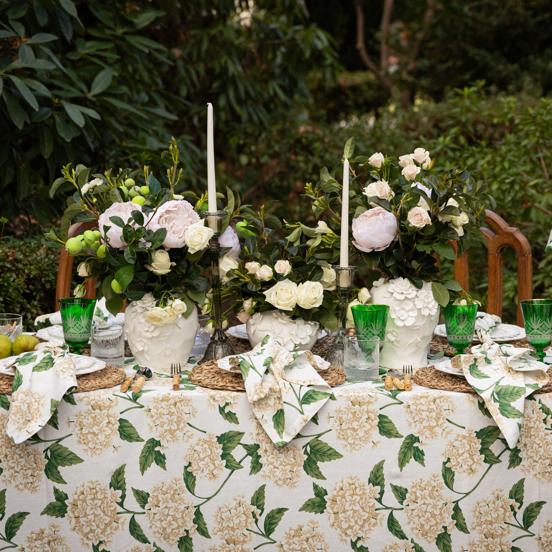 Medium Smoke Candle Holder (Set of 2) - LUXE AND BEAU