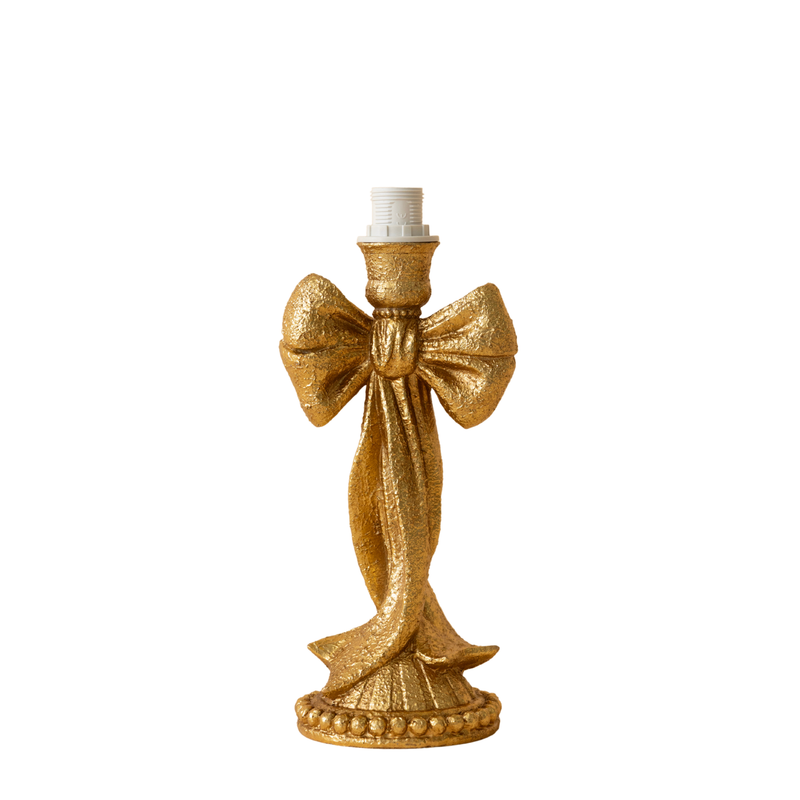 Gold Bow Lamp