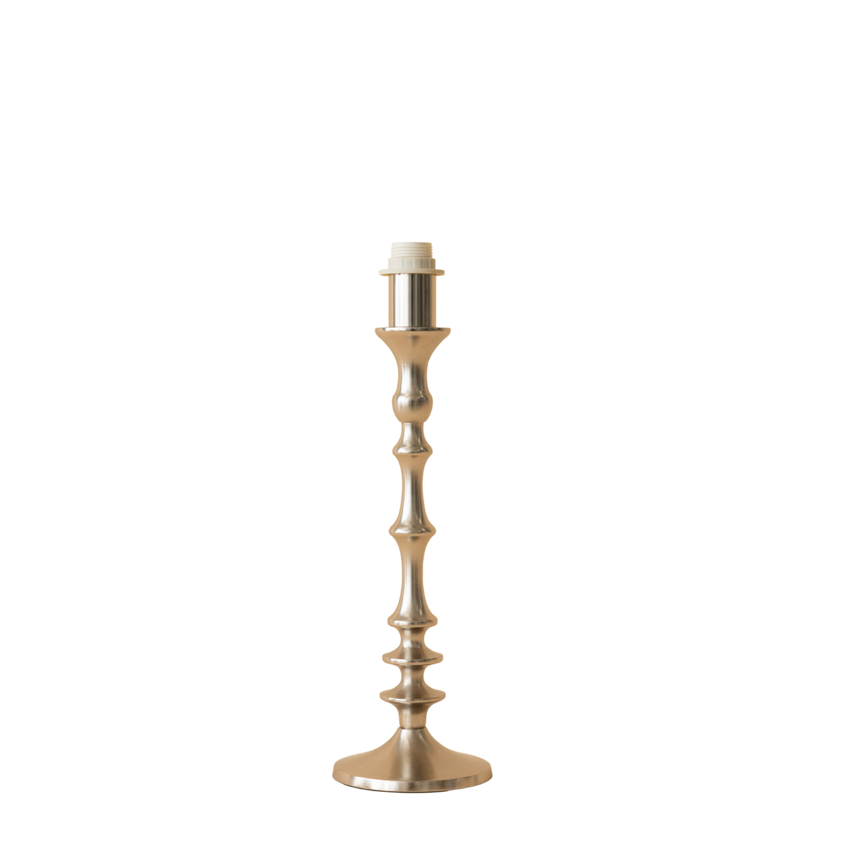 Silver lamp base