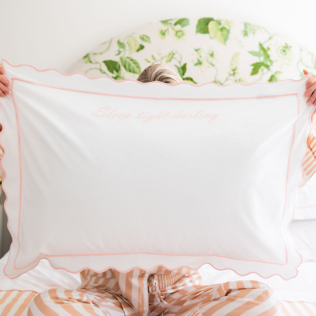 Buy Luxe Cushions & Linens - Sleep Tight Darling Pillow Case - By Luxe & Beau Designs 