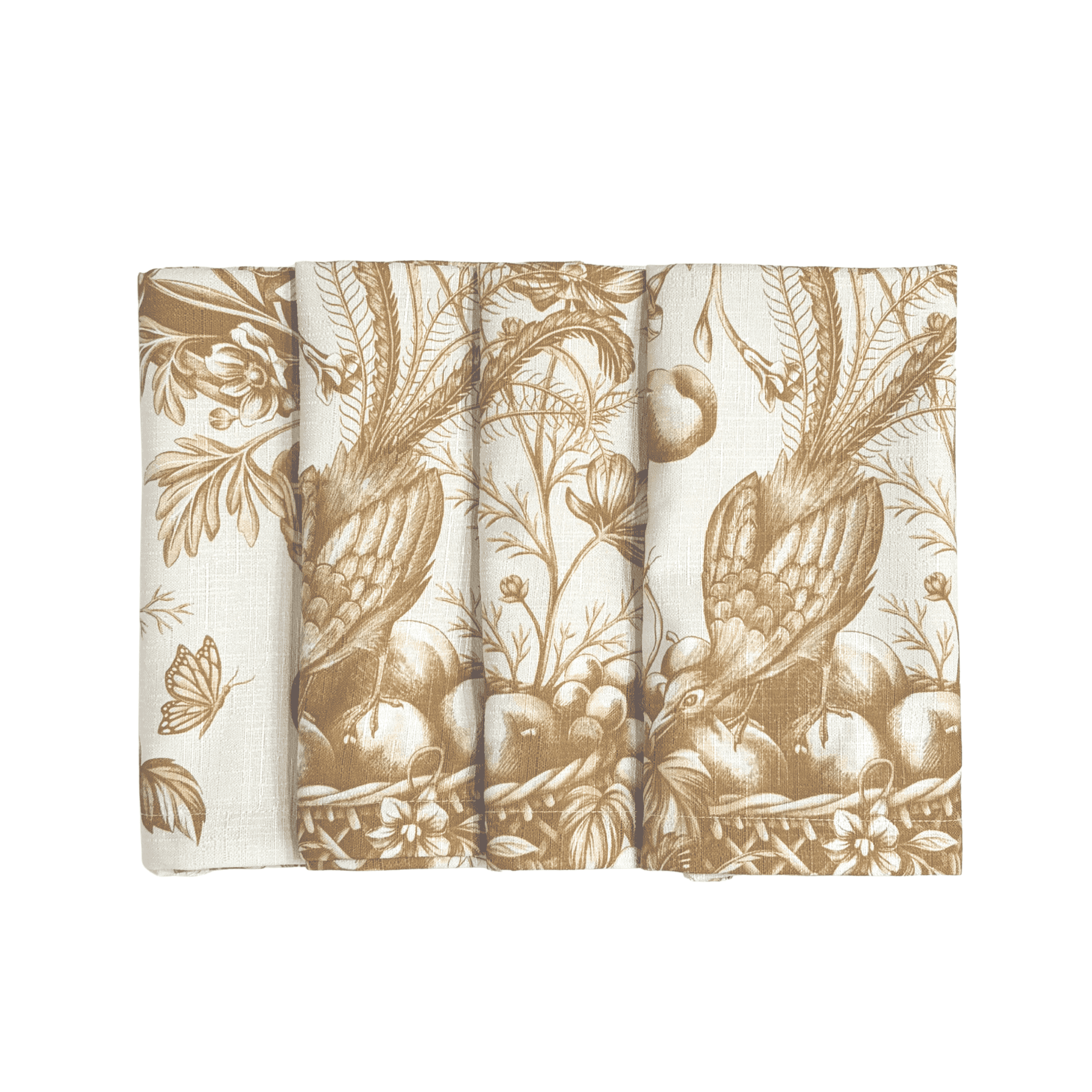 Gold Toile Napkins - LUXE AND BEAU