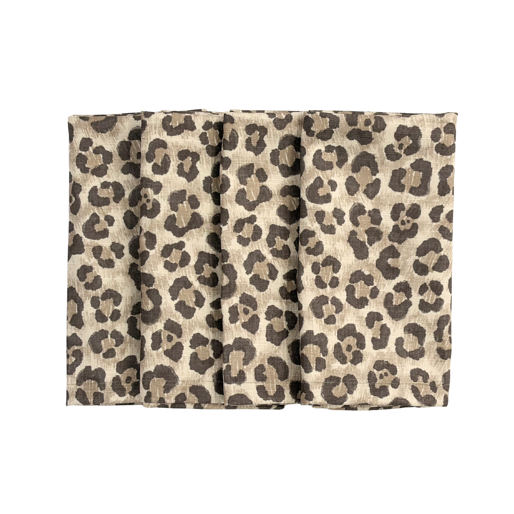 Signature Leopard Napkins (Set of 4) - LUXE AND BEAU