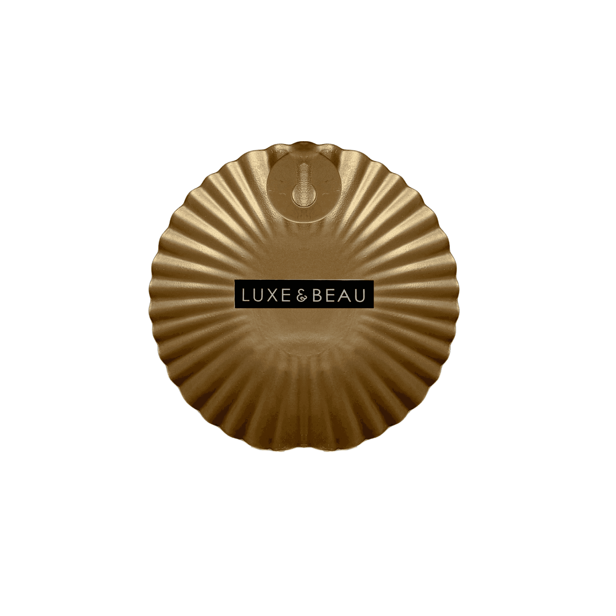 Audrey Sky Blue and Cream Ruffle Shade and La Fleur Antique Gold Wall Sconce - LUXE AND BEAU