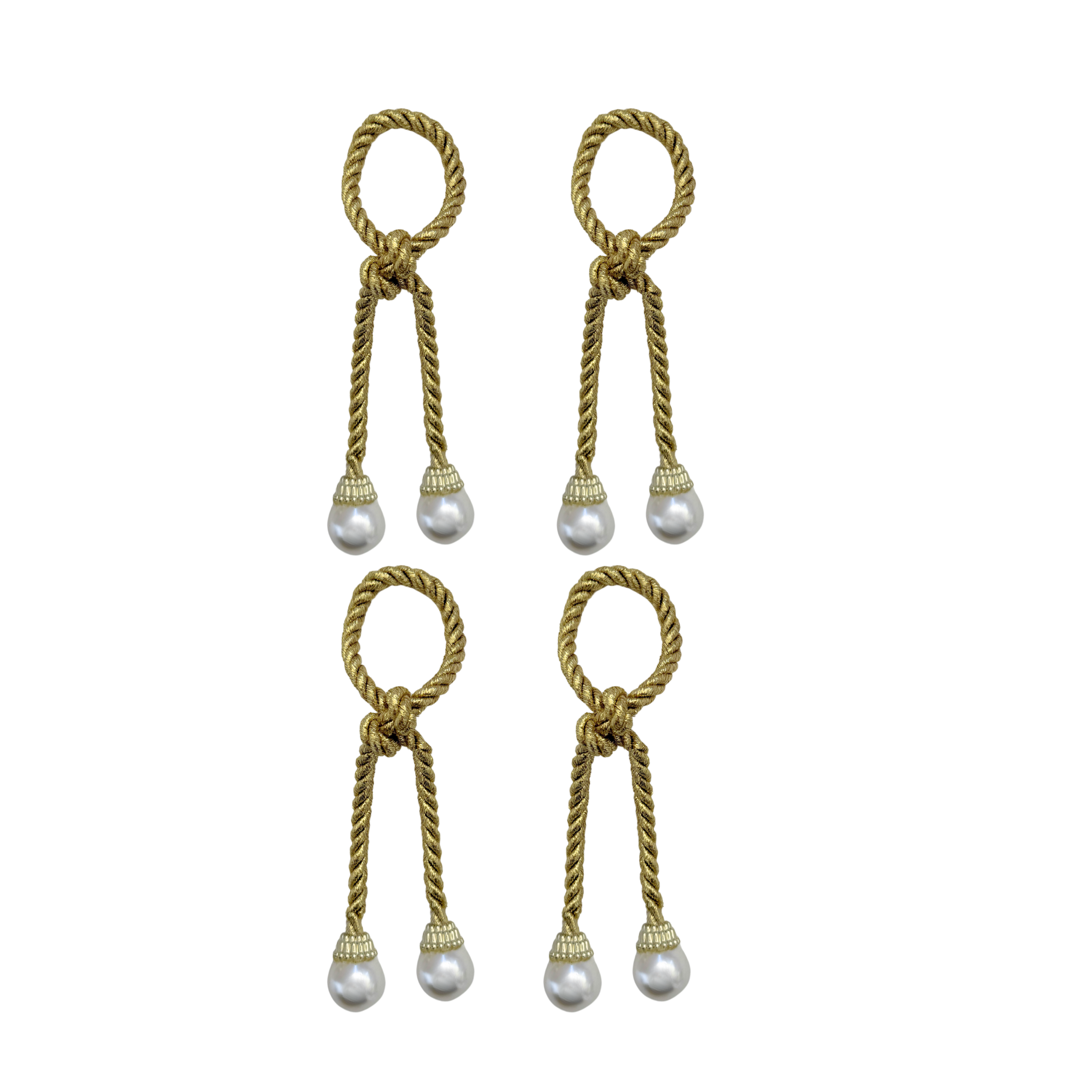 Pearl Napkin Ring (Set of 4) - LUXE AND BEAU