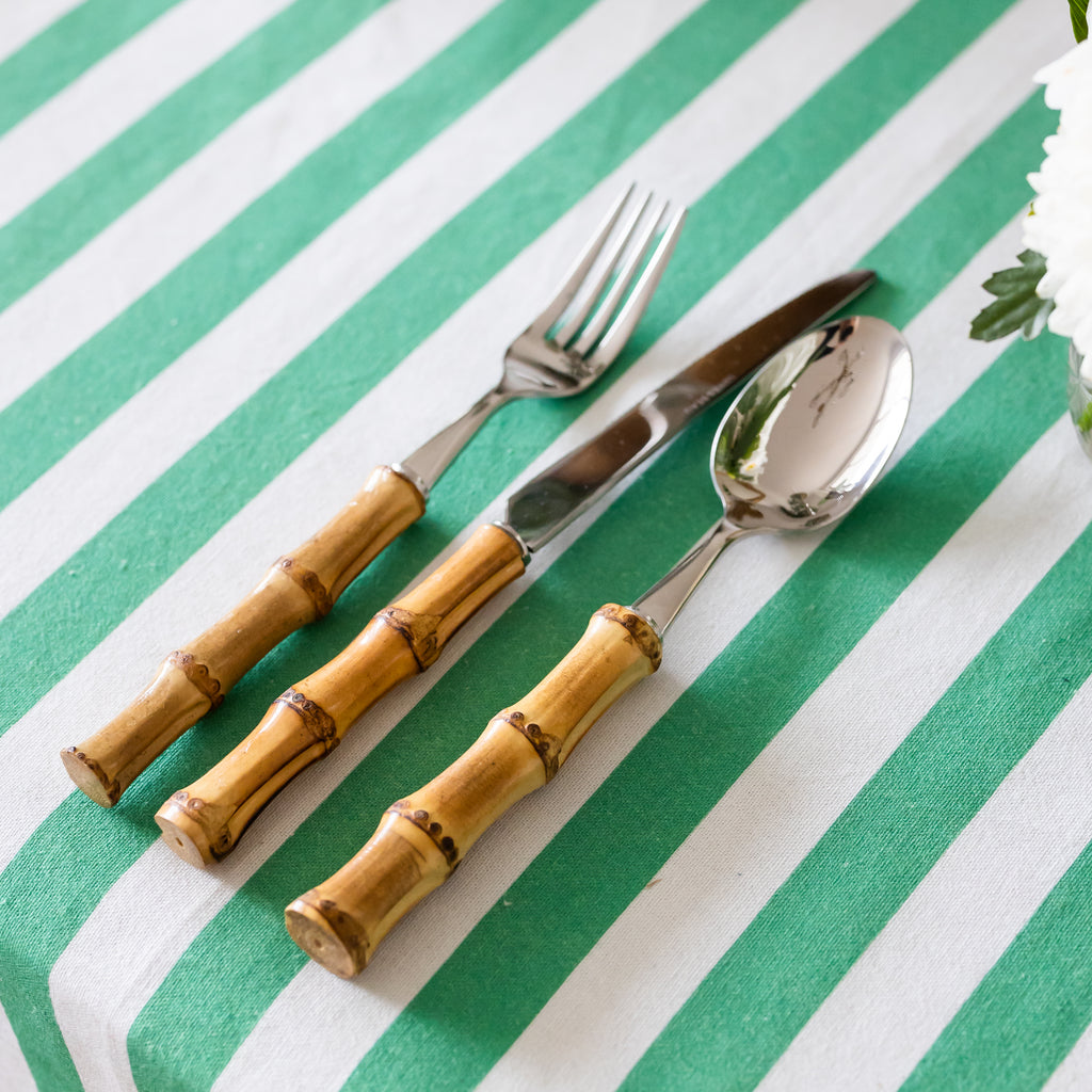 Buy Luxe Cushions & Linens - Bamboo Cutlery Set 3 - By Luxe & Beau Designs 