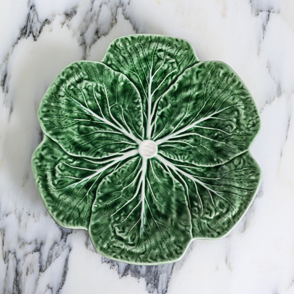 Buy Luxe Cushions & Linens - Green Cabbage Plate - By Luxe & Beau Designs 