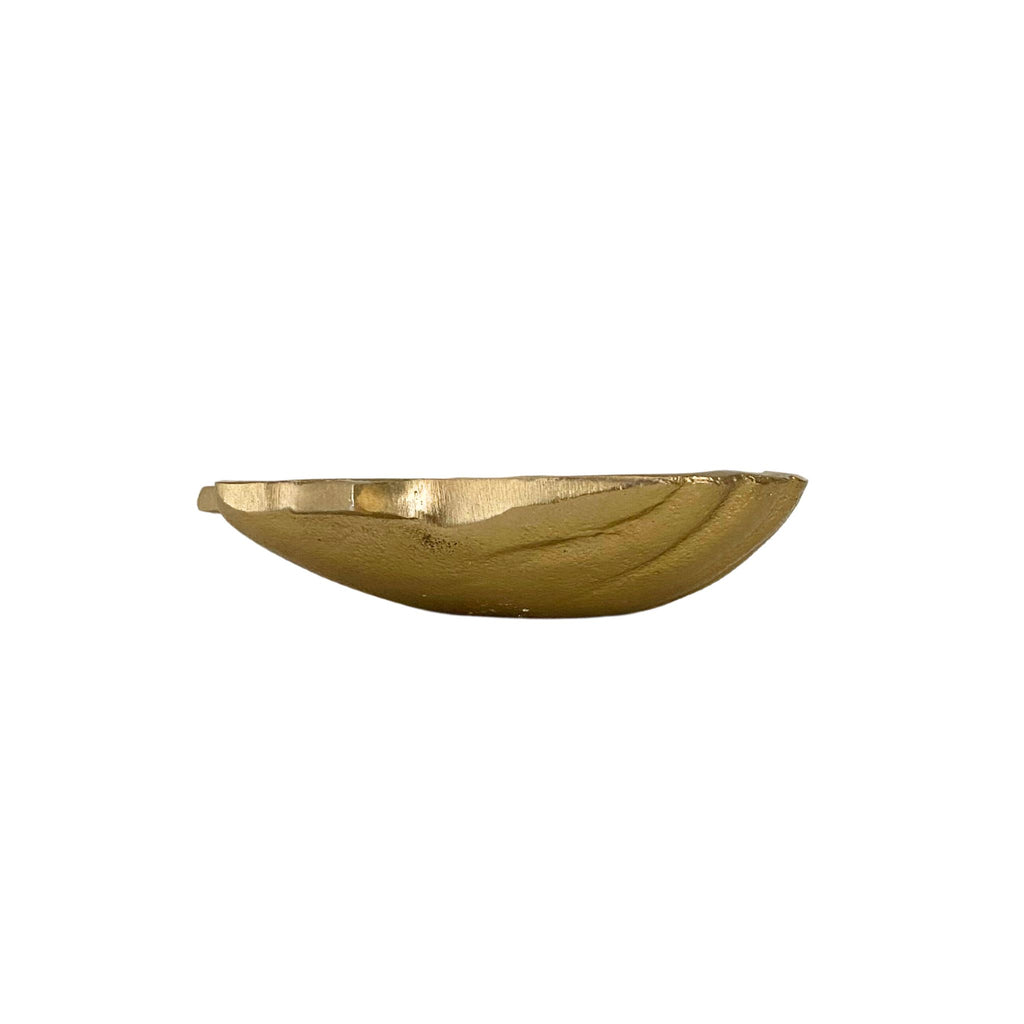 Buy Luxe Cushions & Linens - Gold Clam Dish - By Luxe & Beau Designs 