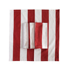 Rouge Stripe Napkins (Set of 4) - LUXE AND BEAU