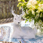 White and Silver Reindeer (Set of 2) - LUXE AND BEAU