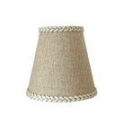 Natural Braided Trim Lamp Shade - LUXE AND BEAU