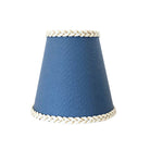 Ocean Blue Braided Trim Lamp Shade - LUXE AND BEAU