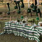 Verdant Green Braided Trim Lamp Shade - LUXE AND BEAU