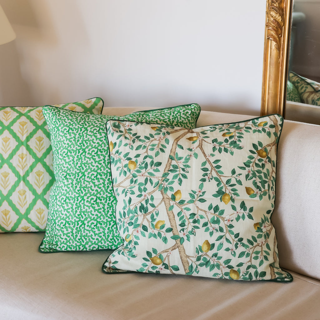 Buy Luxe Cushions & Linens - Limon Cushion Cover - By Luxe & Beau Designs 