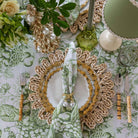 Verdant Green Fruit Toile Napkins (Set of 4) - LUXE AND BEAU