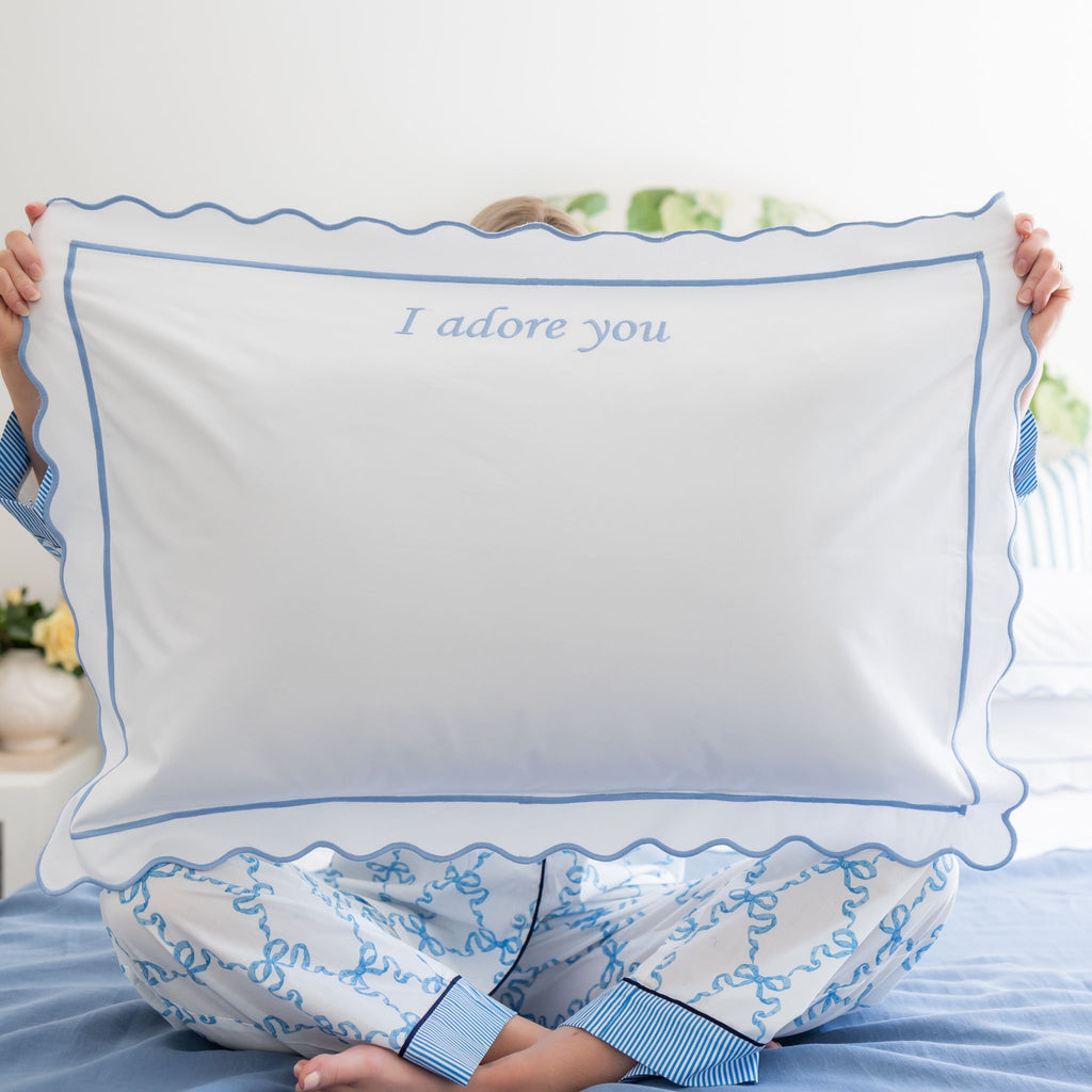 Buy Luxe Cushions & Linens - I Adore You Pillow Case - By Luxe & Beau Designs 