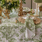 Verdant Green Fruit Toile Napkins (Set of 4) - LUXE AND BEAU