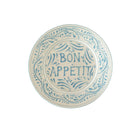 Buy Luxe Cushions & Linens - Blue Bon Appétit Starter Plate - By Luxe & Beau Designs 