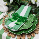 Buy Luxe Cushions & Linens - Green Cabbage Side Plate - By Luxe & Beau Designs 