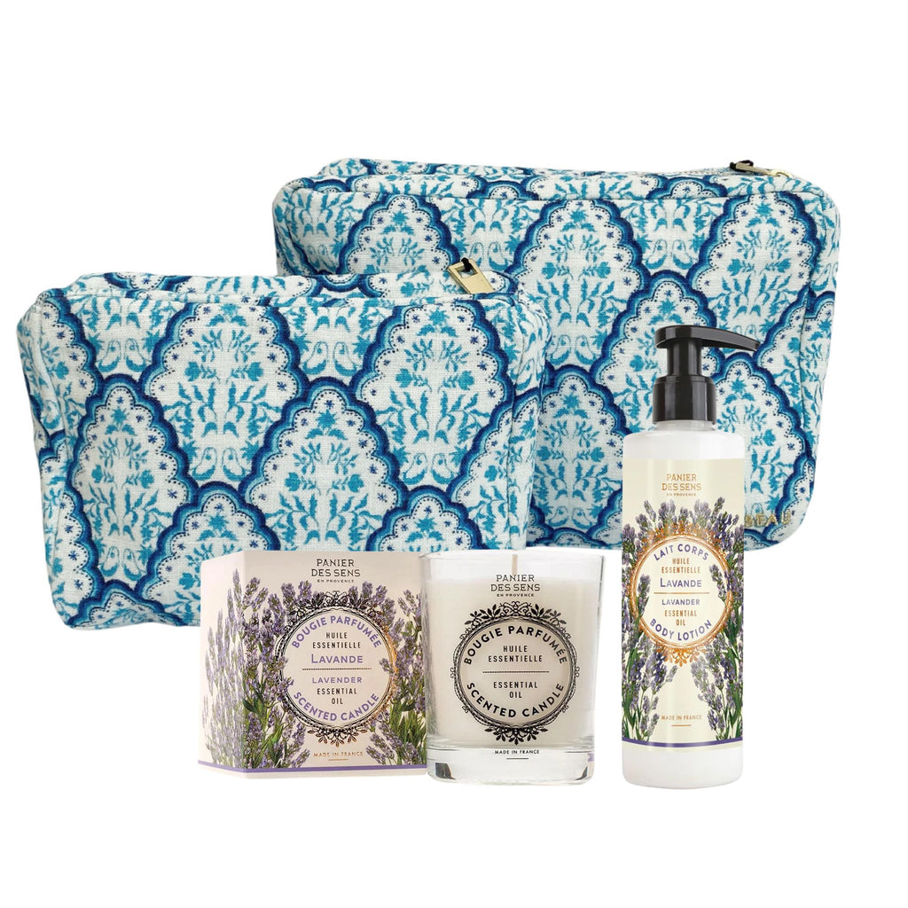 Buy Luxe Cushions & Linens - Blue Mothers Day Gift Pack (Valued $167) - By Luxe & Beau Designs 