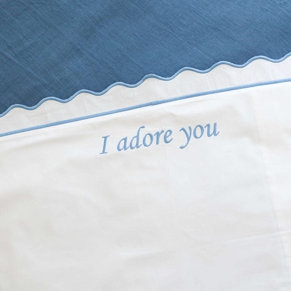 Buy Luxe Cushions & Linens - I Adore You Pillow Case - By Luxe & Beau Designs 