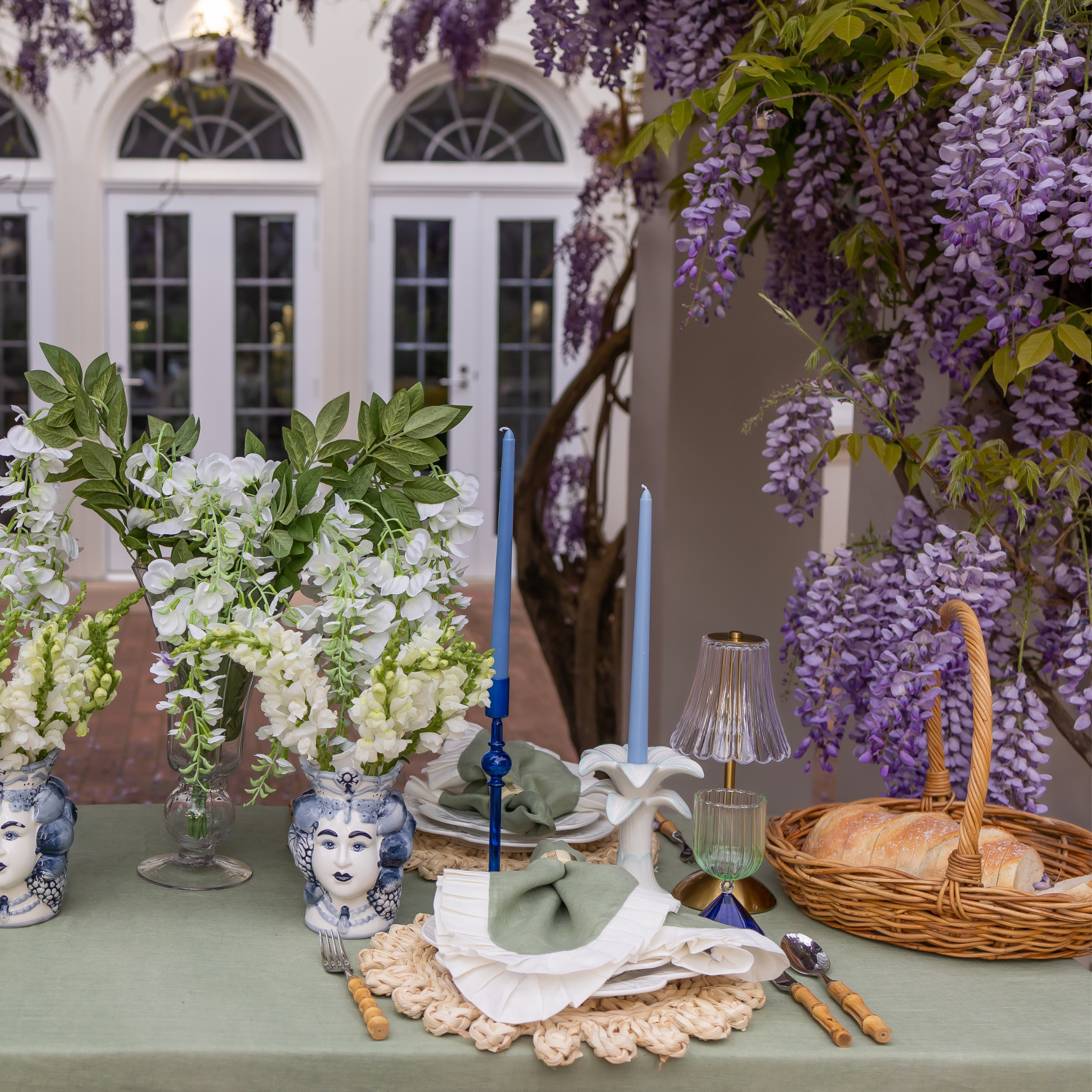 White Cabbage Dinner Plate - LUXE AND BEAU