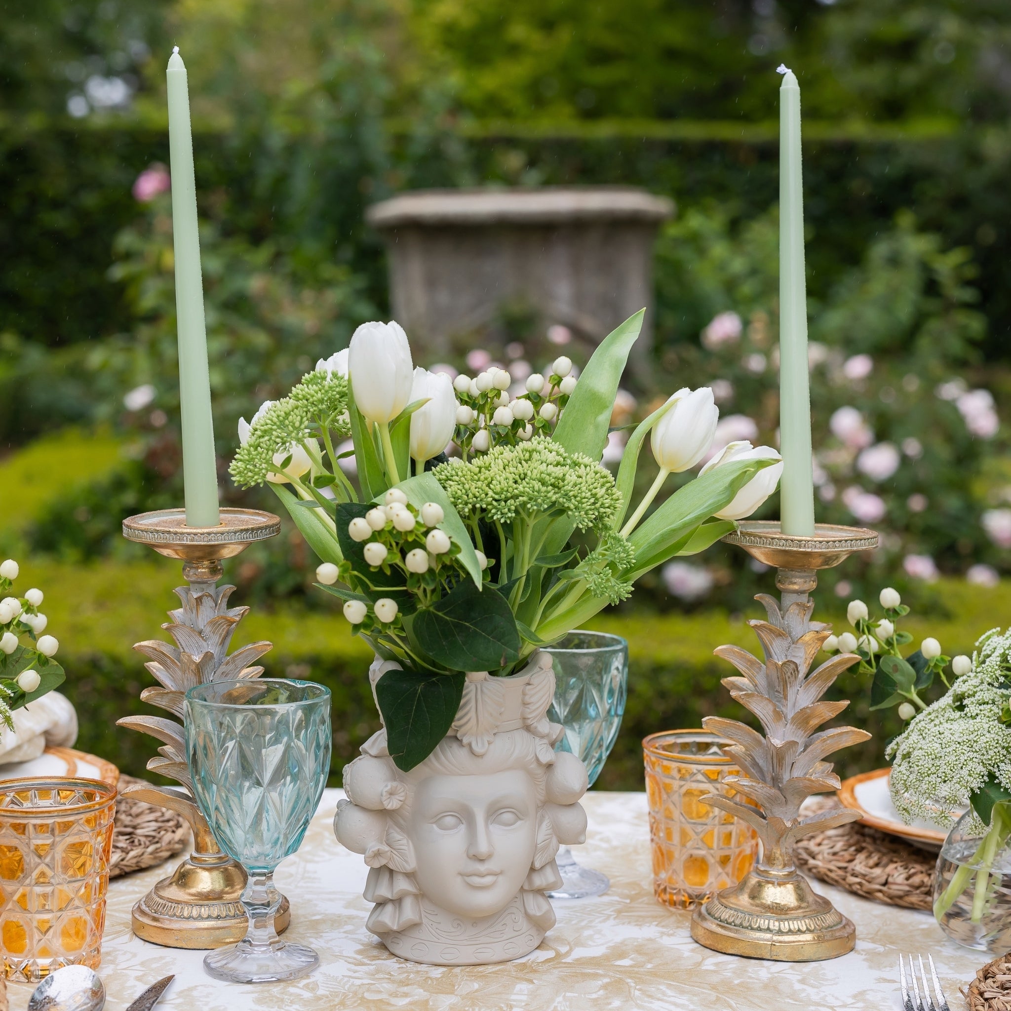 Avignon Toile Table Cloth - LUXE AND BEAU