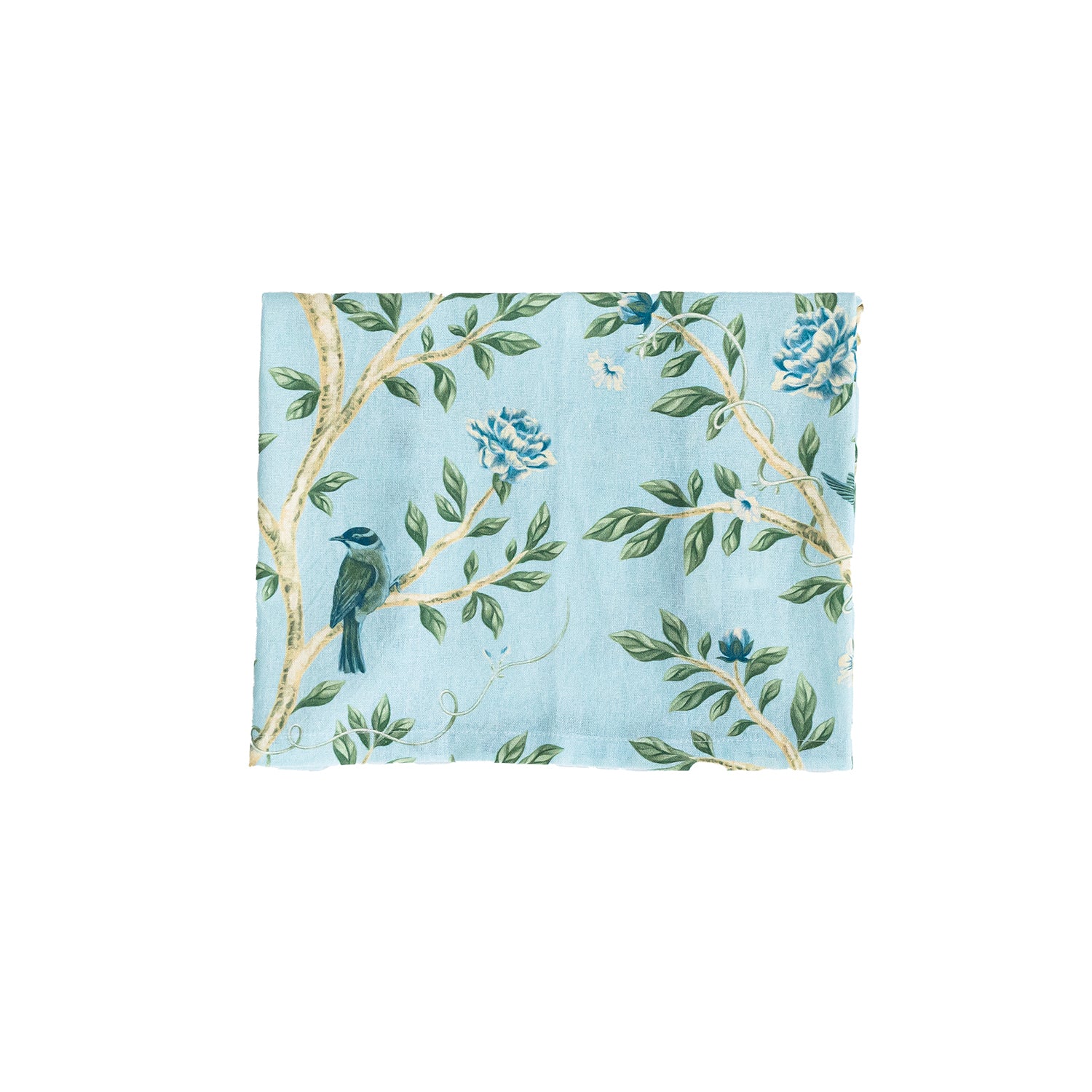 Shirley Chinoiserie Blue Table Cloth - LUXE AND BEAU