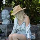 Blue Shirley Chinoiserie Cami Pyjama Set - LUXE AND BEAU