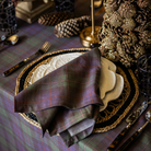 Black Octagon Seagrass Placemat (Set of 4) - LUXE AND BEAU